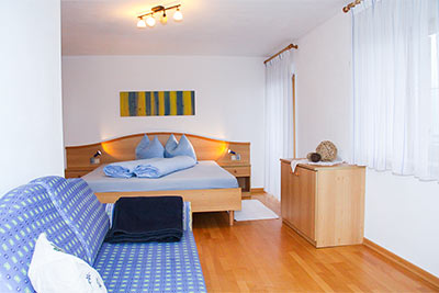 Zimmer in der Ferienwohnung Kornblume