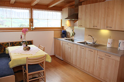 Küche Ferienwohnung Ringelblume