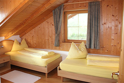 Kinderzimmer in der Ferienwohnung Sommerwiese