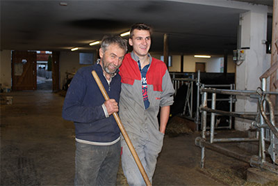 Der neue Stall vom Neu-Schötzerhof