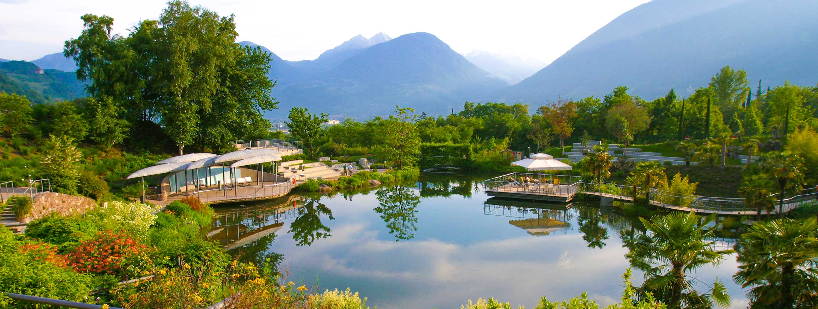 Die Gärten von Schloss Trauttmansdorff